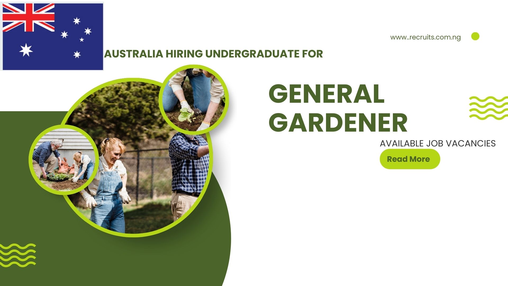 General Gardener position in Australia