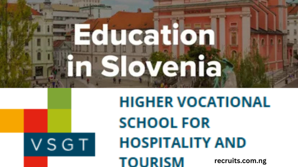 Study in Slovenia 2026: VSGT Higher Vocational School for Hospitality and Tourism Admission Guide for International Students vsgt